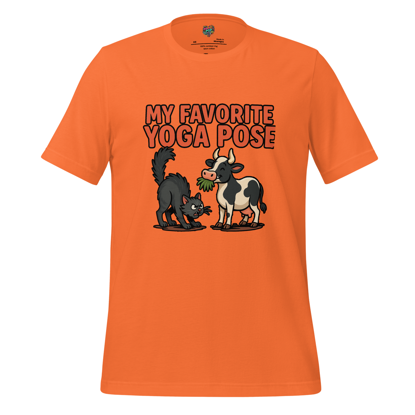 My Favorite Yoga Pose is Cat/Cow Shirt - MindPop Threads