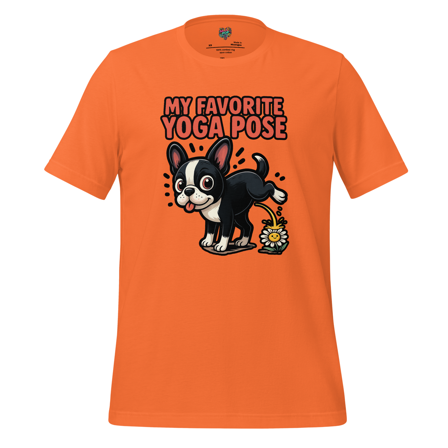 My Favorite Yoga Pose is Three-Legged Dog Shirt - MindPop Threads