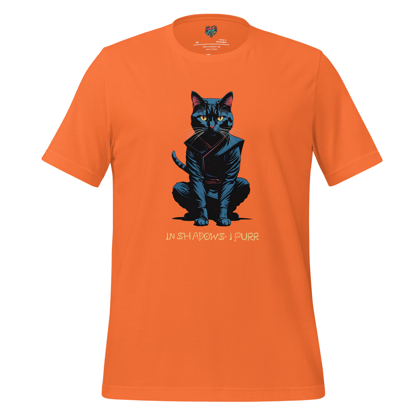 In Shadows I Purr Shirt - MindPop Threads