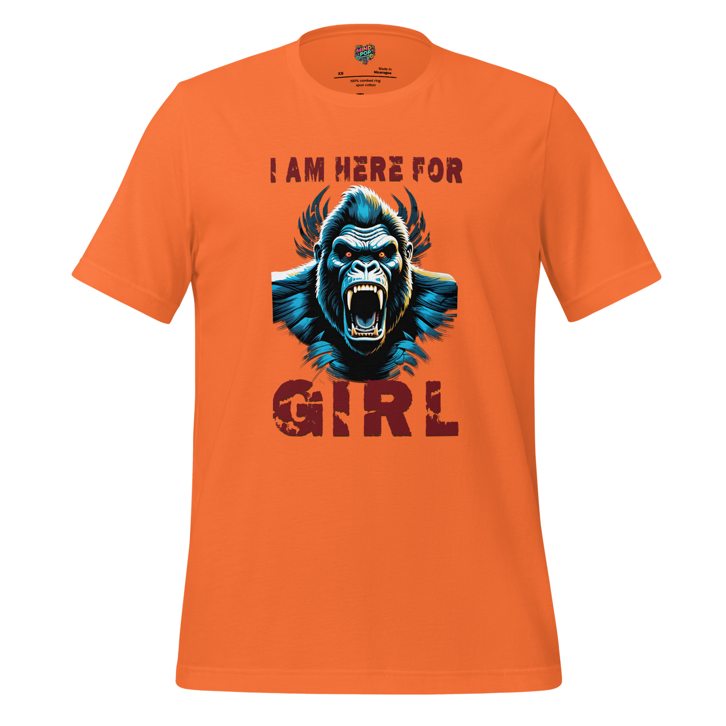 Kong want Girl Shirt - MindPop Threads