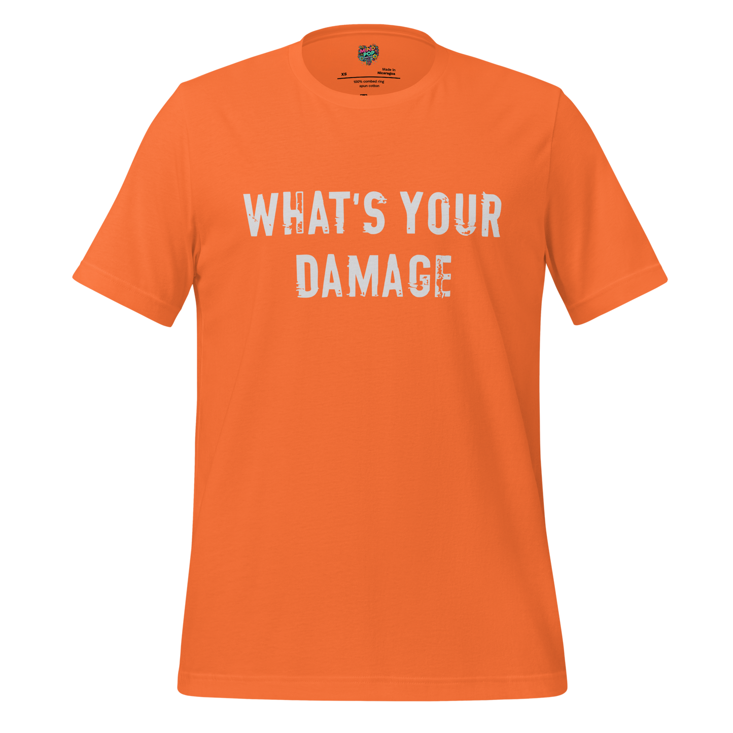 What's Your Damage Shirt - MindPop Threads