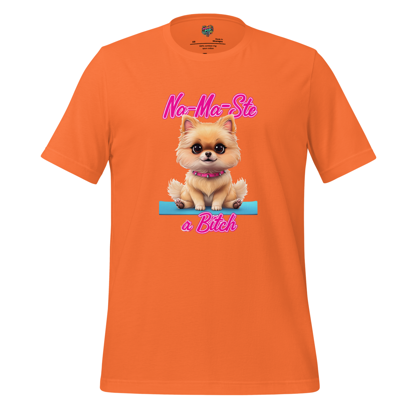 Na-Ma-Ste A Bitch PomPom Shirt - MindPop Threads