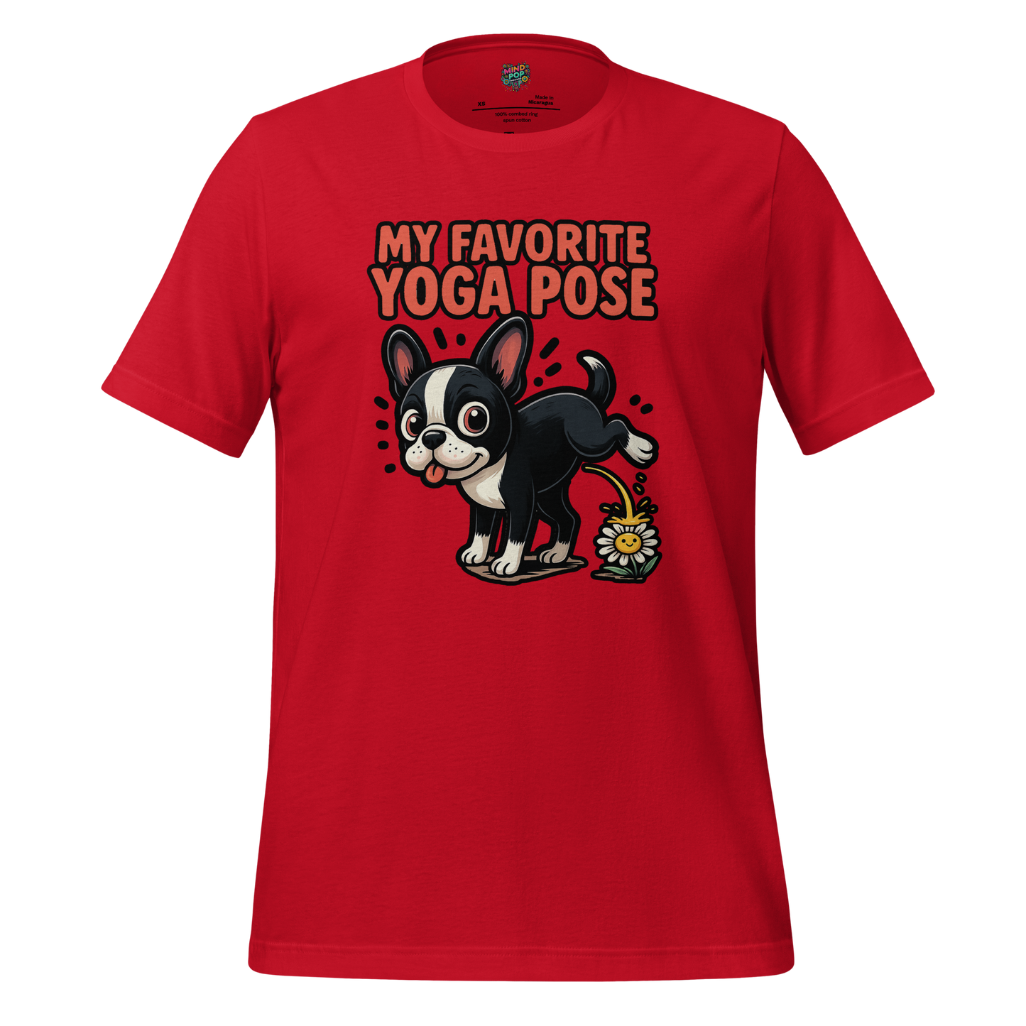 My Favorite Yoga Pose is Three-Legged Dog Shirt - MindPop Threads