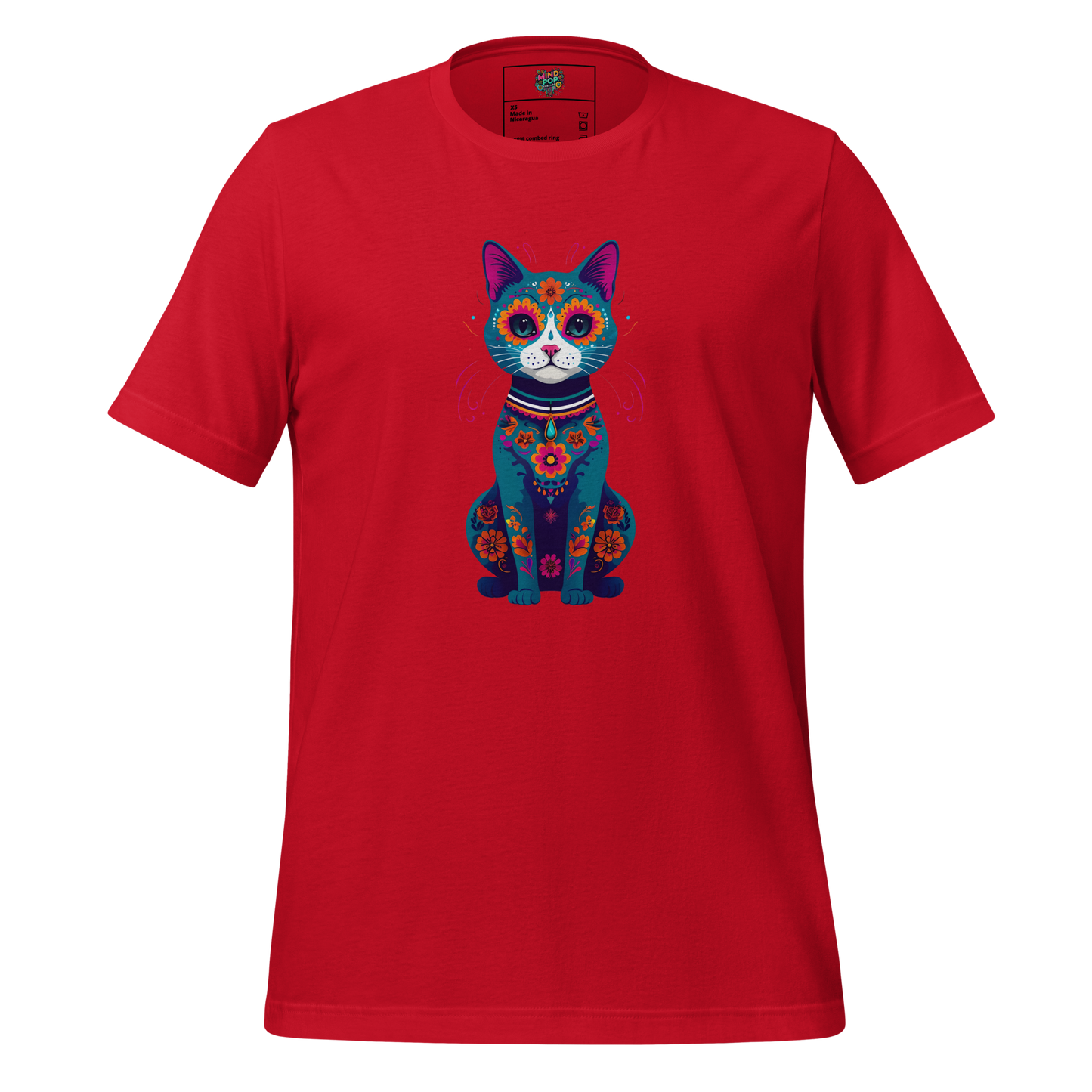 Day of the Dead Cat Shirt - MindPop Threads