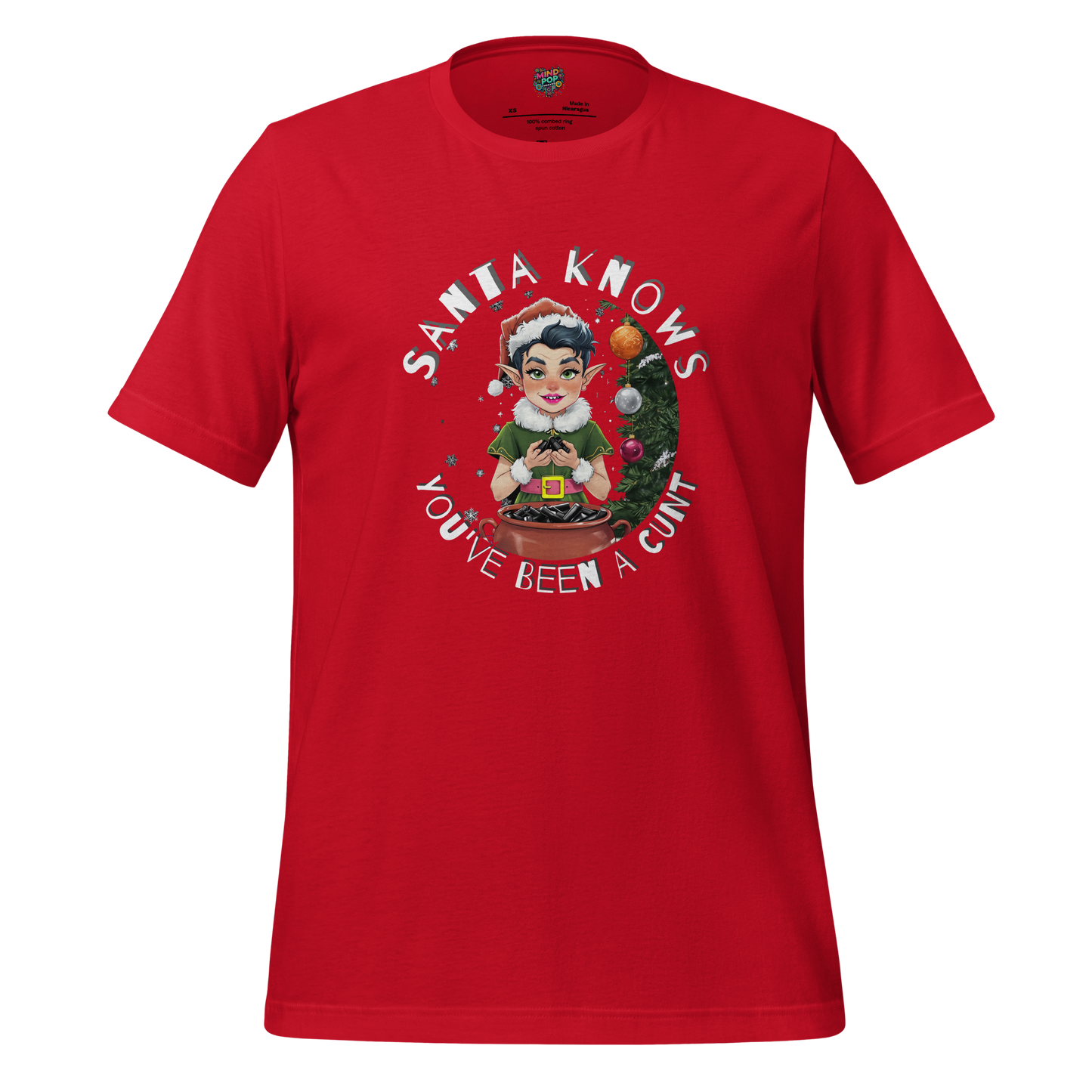 Santa Knows Shirt - MindPop Threads