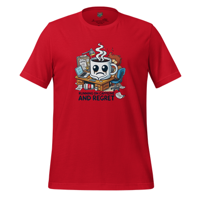 Fueled by Coffee and Regret Shirt - MindPop Threads