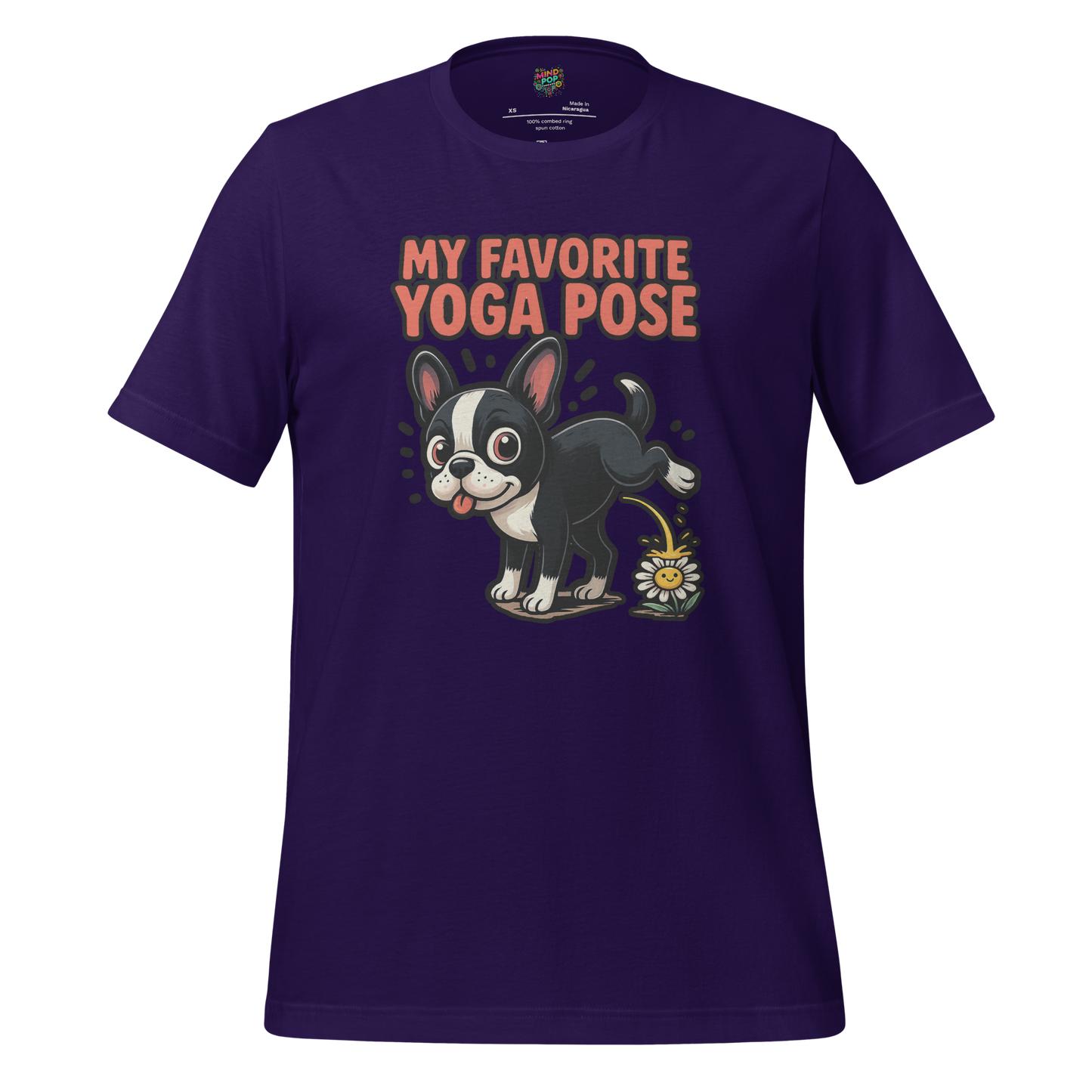 My Favorite Yoga Pose is Three-Legged Dog Shirt - MindPop Threads