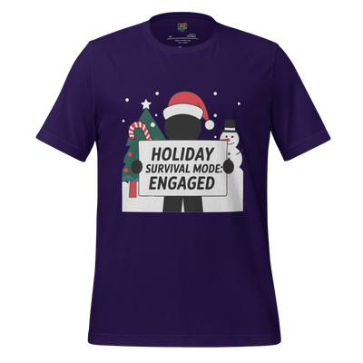 Christmas Stickman Survival Mode Shirt - MindPop Threads