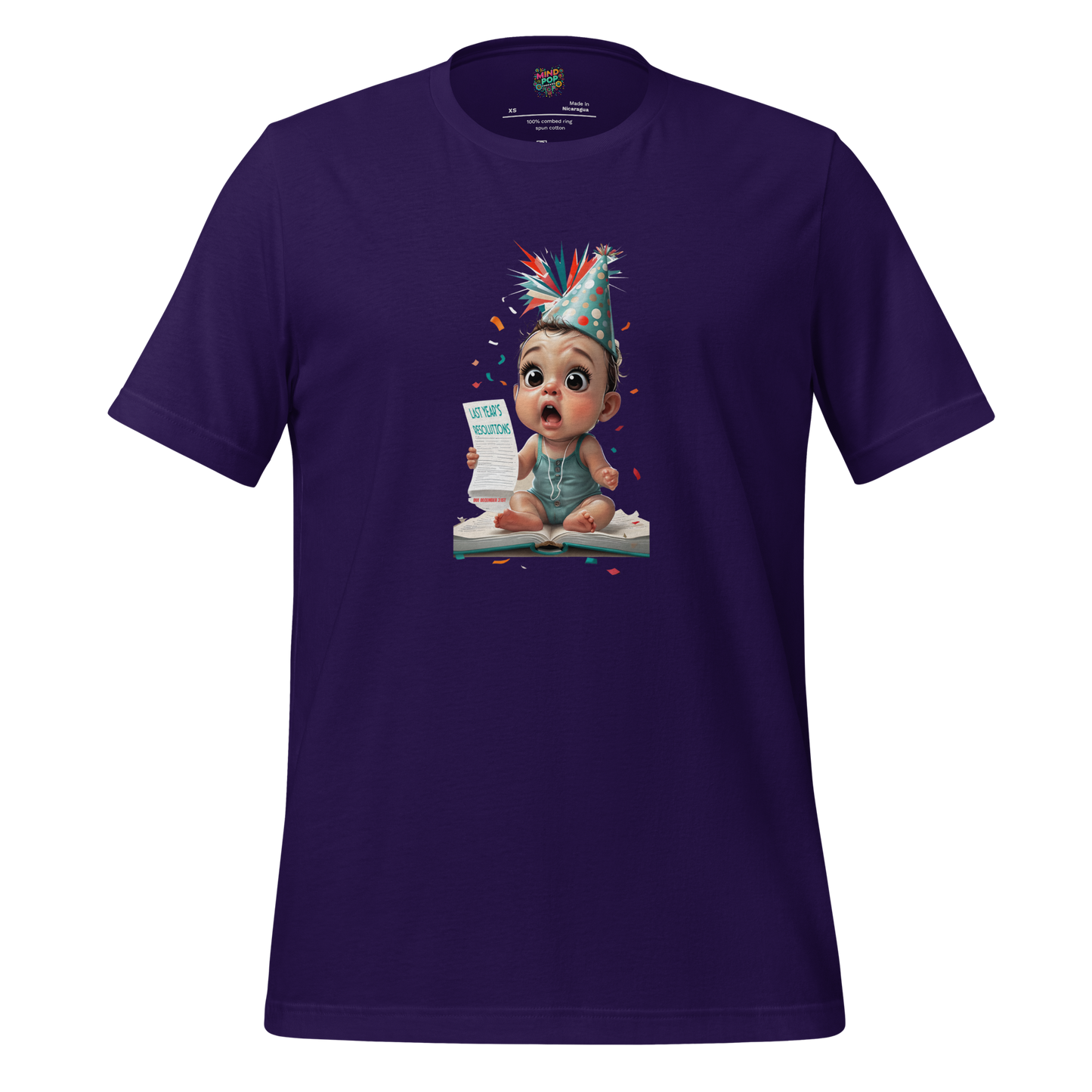 Last Years Resolutions Baby - MindPop Threads