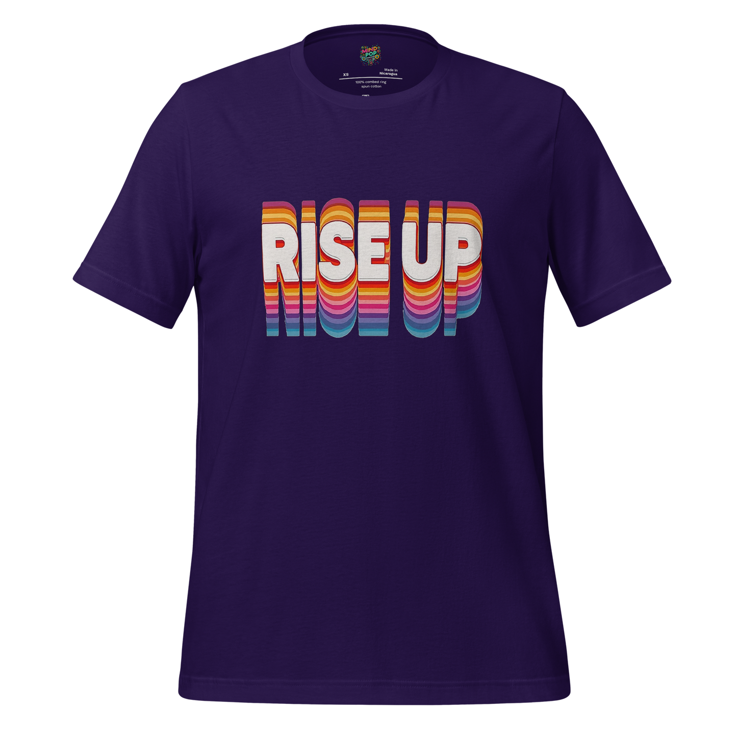 Rise Up Rainbow Shirt - MindPop Threads