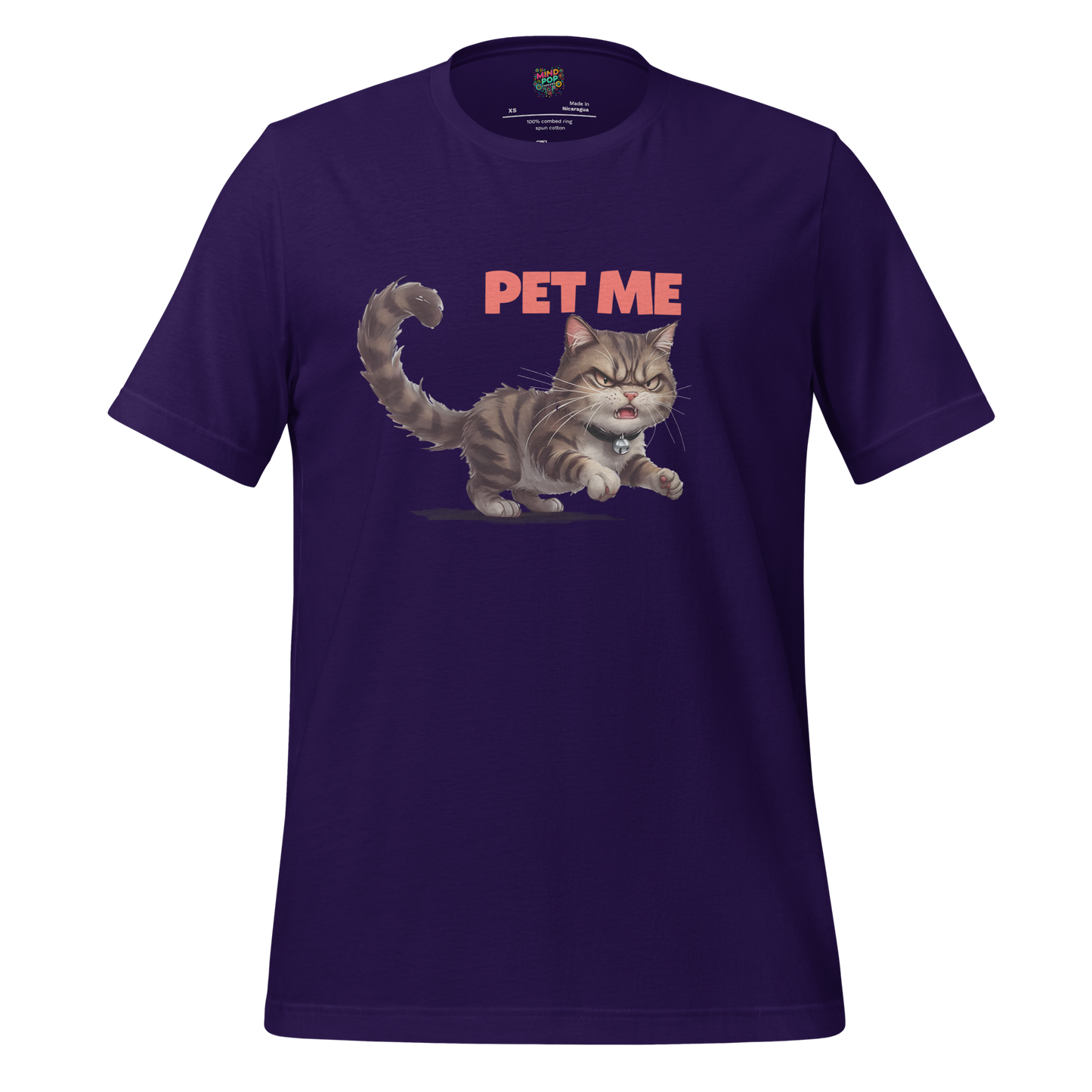 Pet Me – Angry Cat Shirt T-Shirt