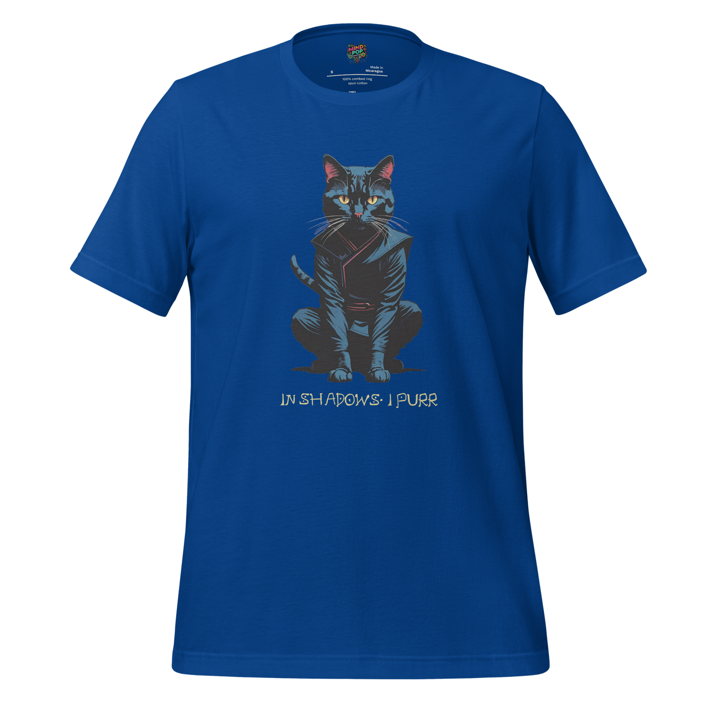 In Shadows I Purr Shirt - MindPop Threads