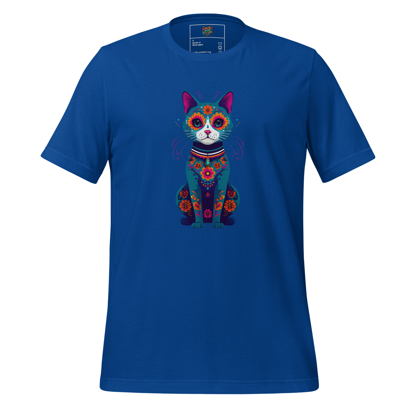 Day of the Dead Cat Shirt - MindPop Threads