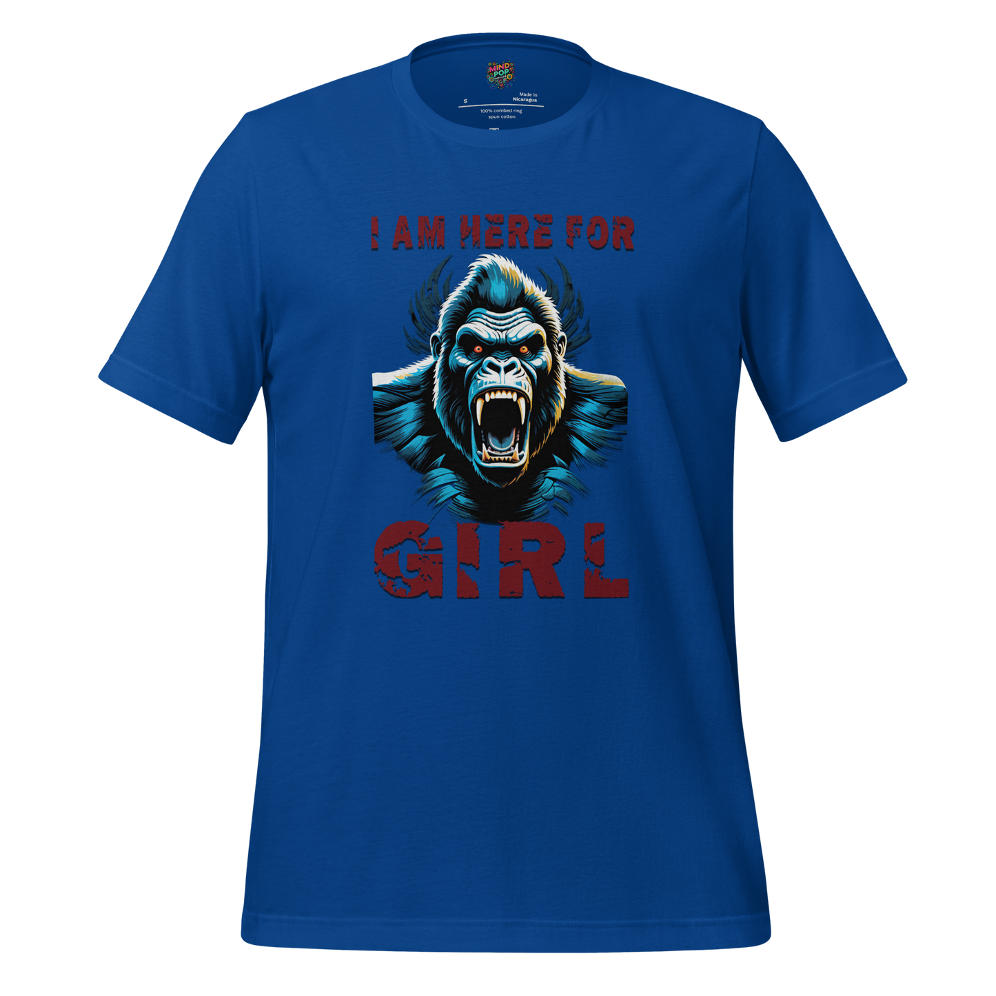 Kong want Girl Shirt - MindPop Threads