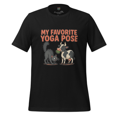 My Favorite Yoga Pose is Cat/Cow Shirt - MindPop Threads