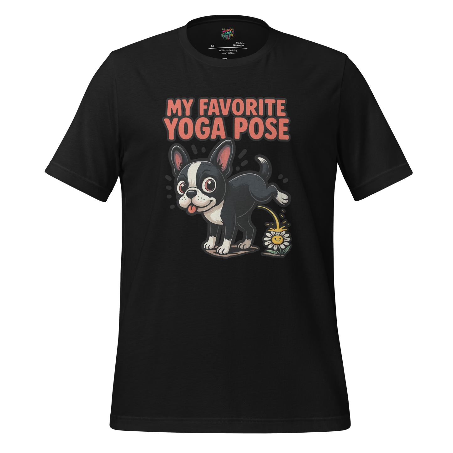 My Favorite Yoga Pose is Three-Legged Dog Shirt - MindPop Threads