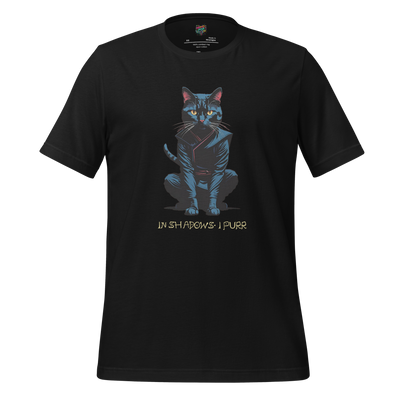 In Shadows I Purr Shirt - MindPop Threads