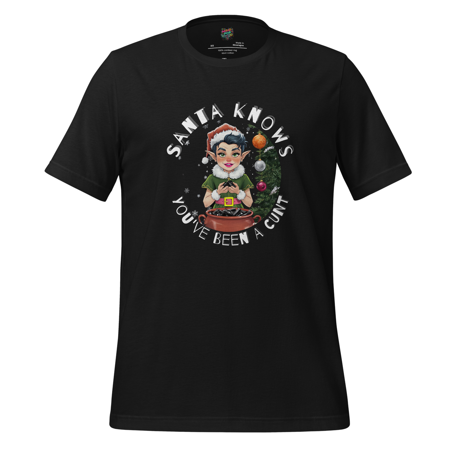 Santa Knows Shirt - MindPop Threads