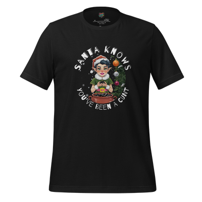 Santa Knows Shirt - MindPop Threads