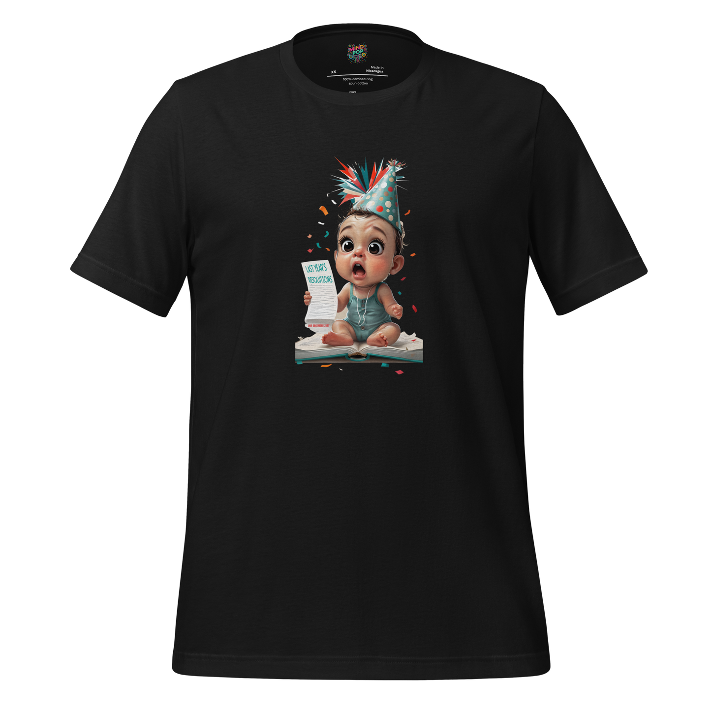 Last Years Resolutions Baby - MindPop Threads