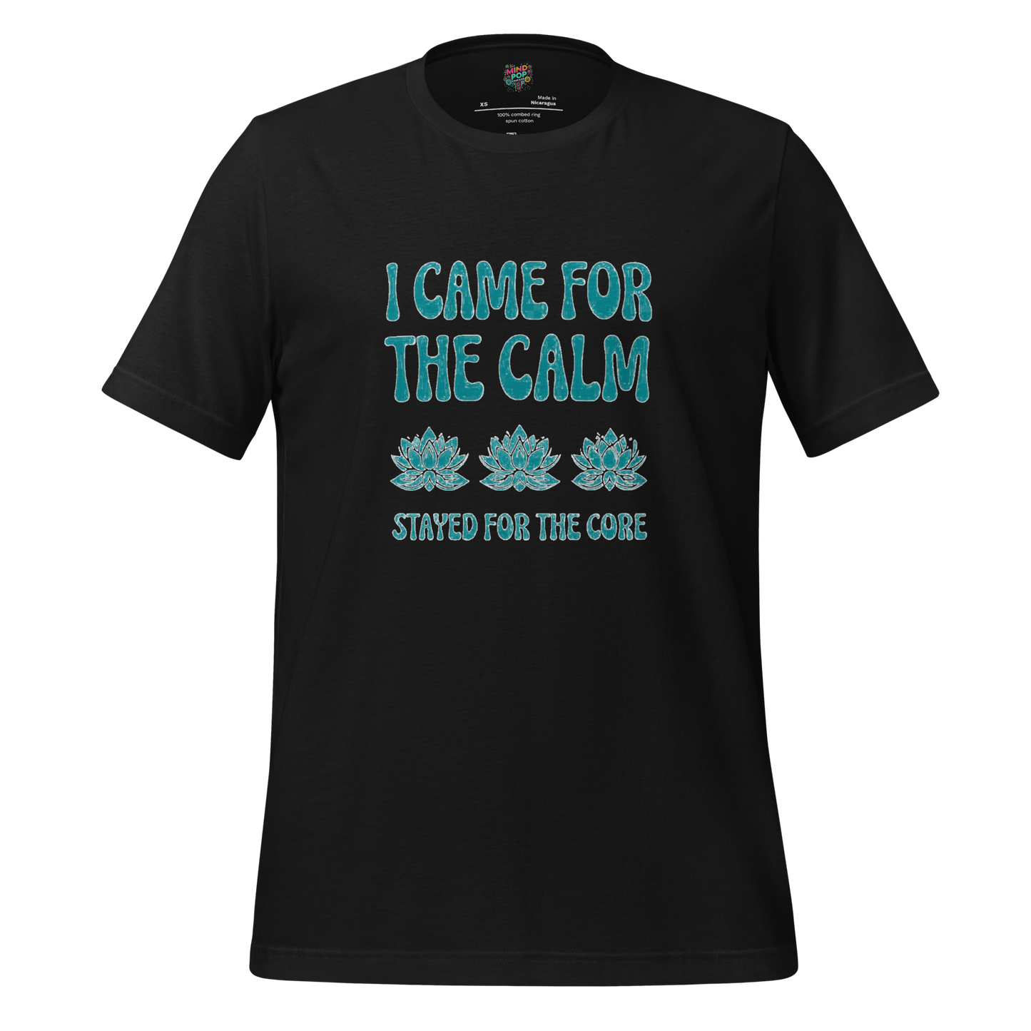 I came for the Calm Shirt - MindPop Threads