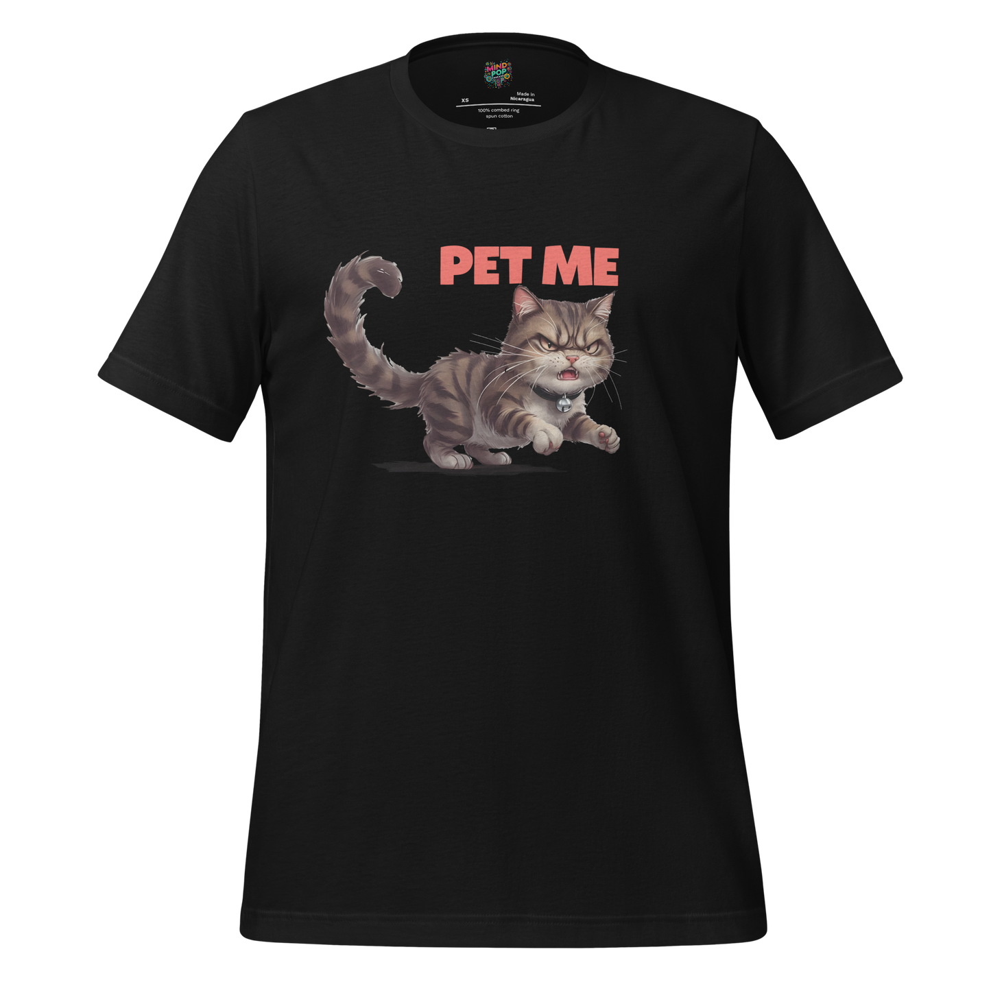 Pet Me – Angry Cat Shirt T-Shirt
