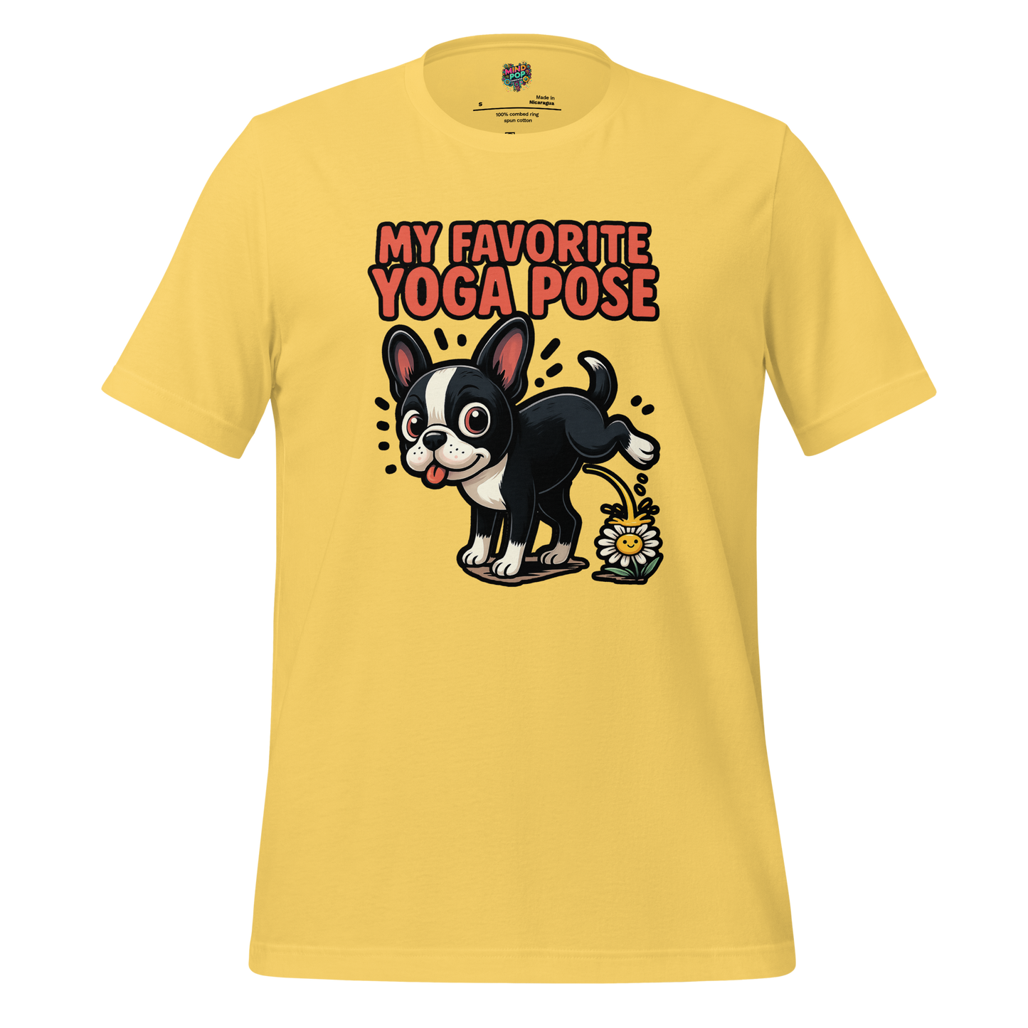 My Favorite Yoga Pose is Three-Legged Dog Shirt - MindPop Threads
