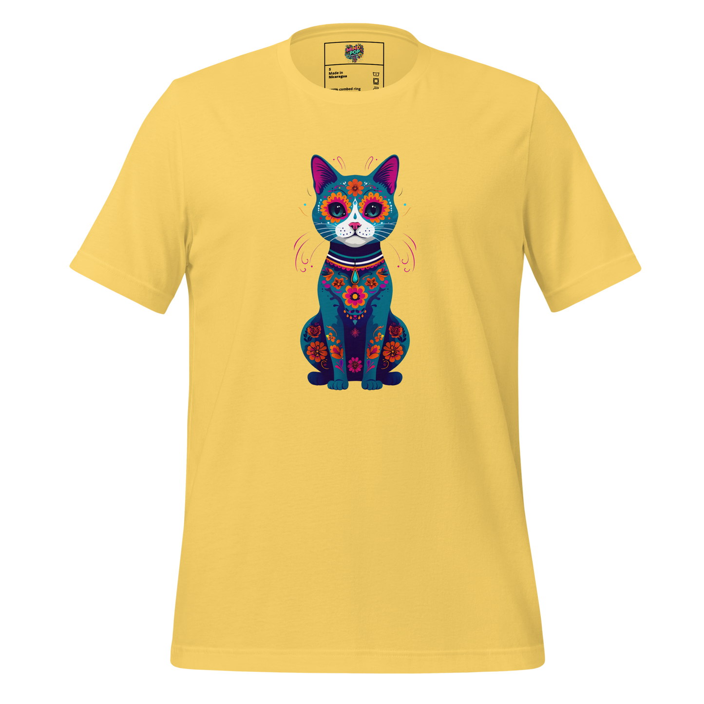 Day of the Dead Cat Shirt - MindPop Threads