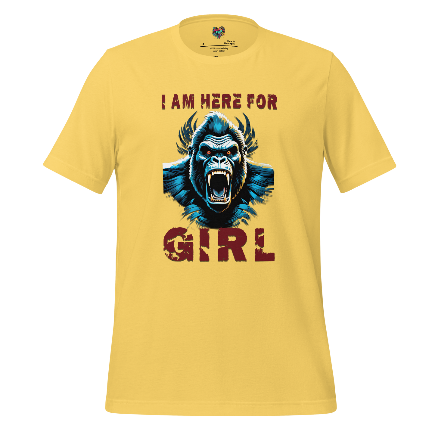 Kong want Girl Shirt - MindPop Threads