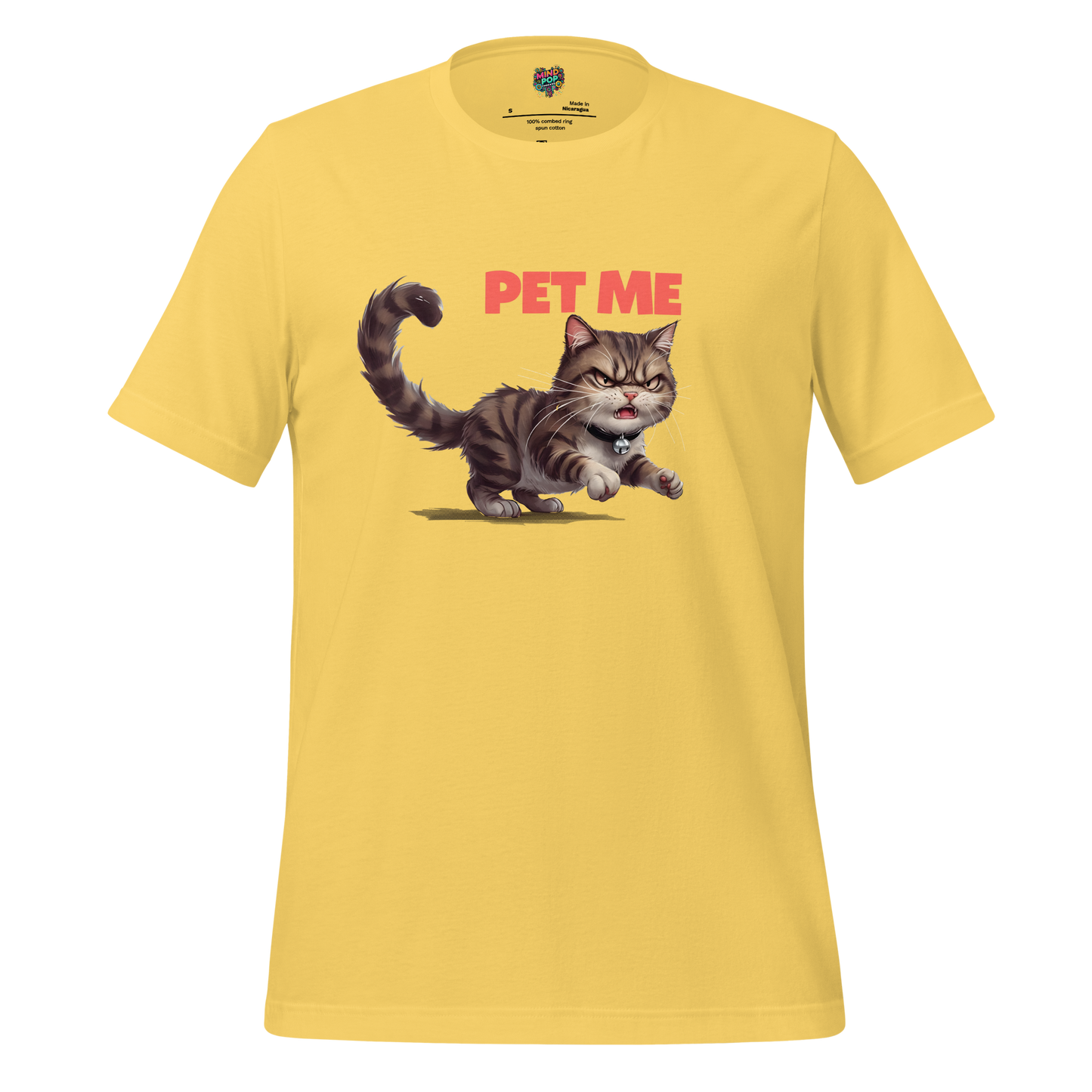Pet Me – Angry Cat Shirt T-Shirt