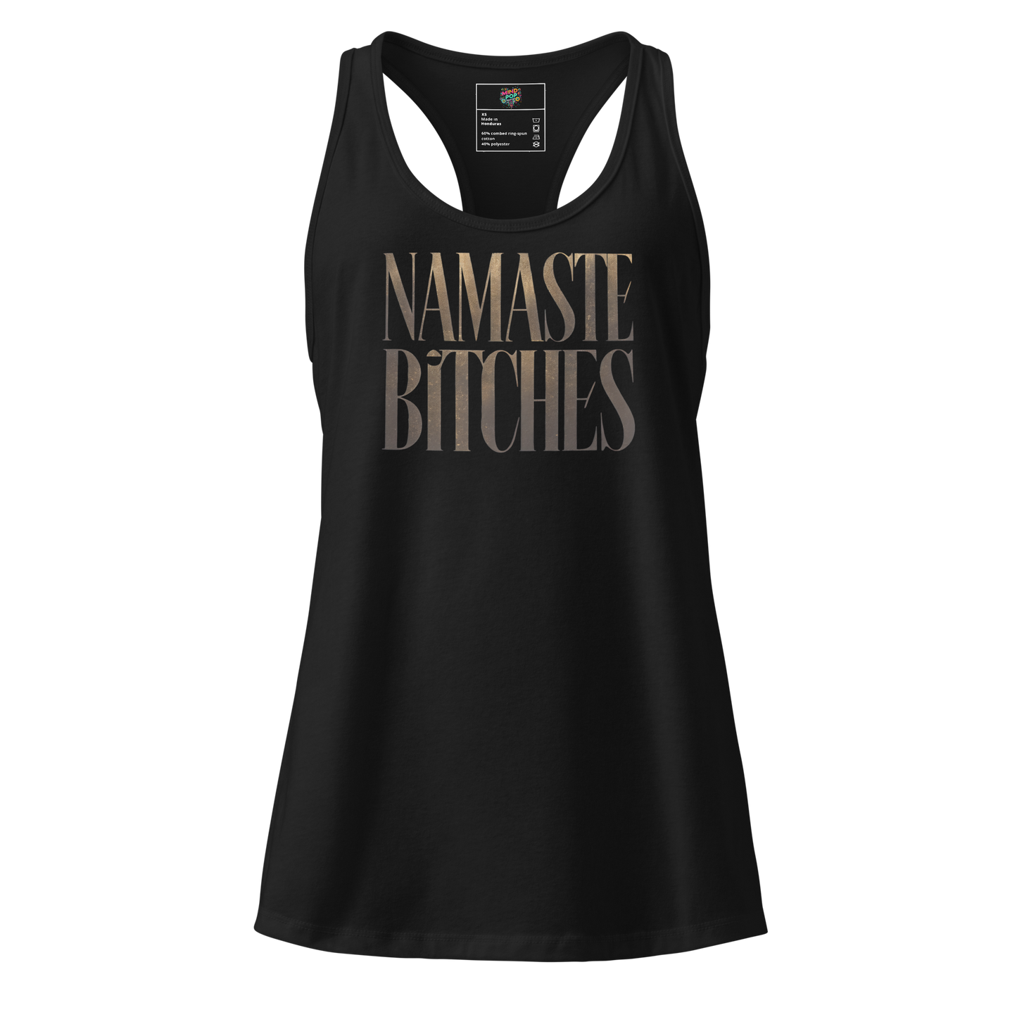 I am here for the Great Ass fitted racerback tank top
