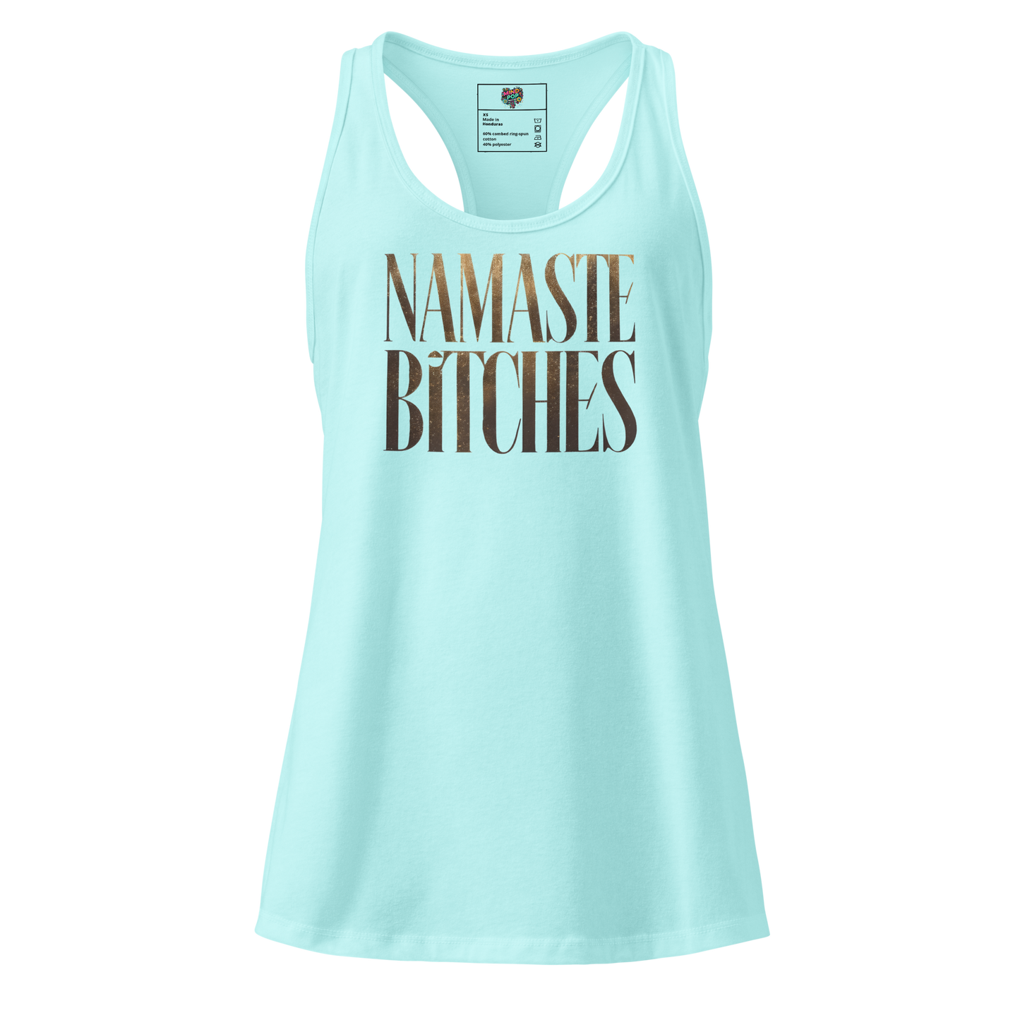 I am here for the Great Ass fitted racerback tank top