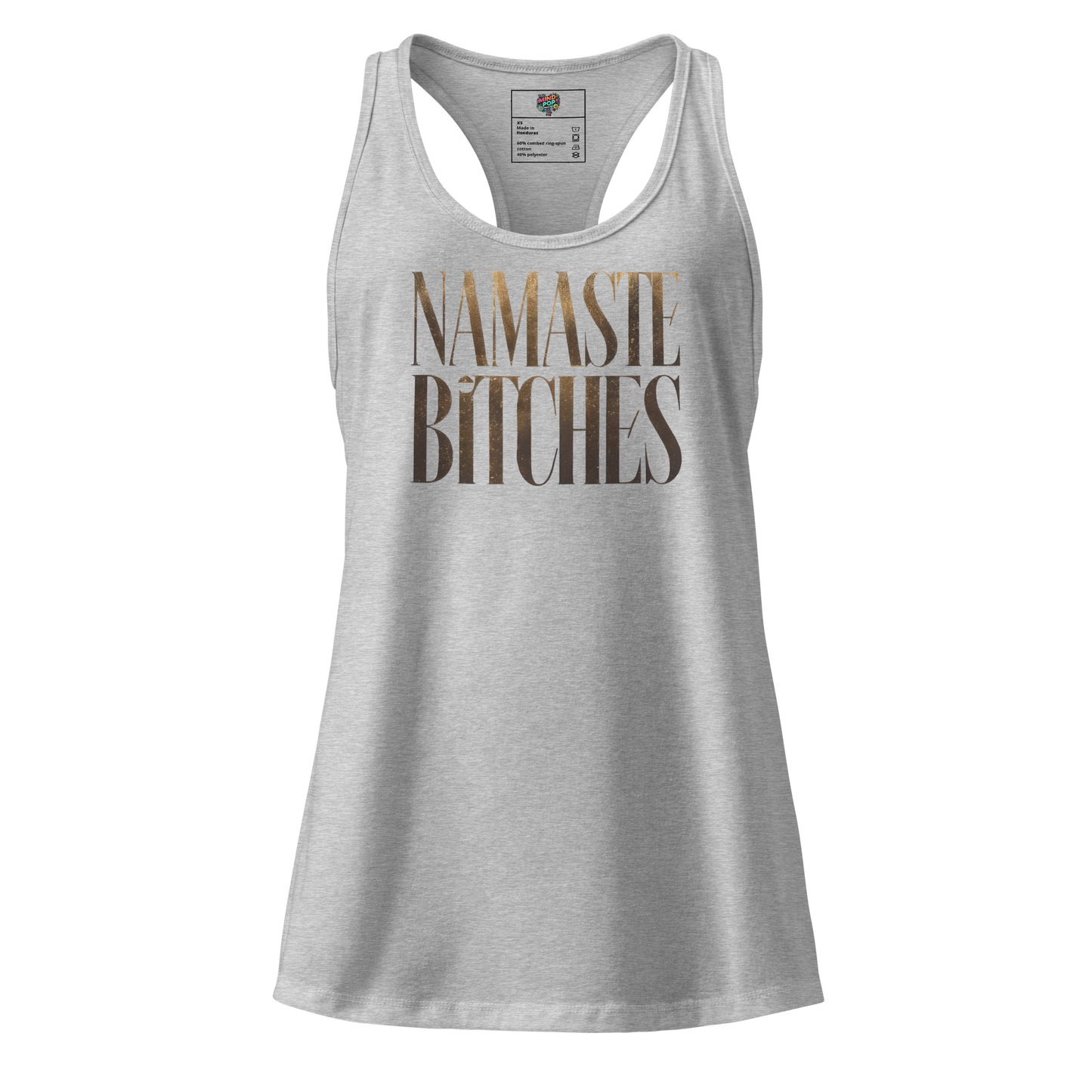 I am here for the Great Ass fitted racerback tank top