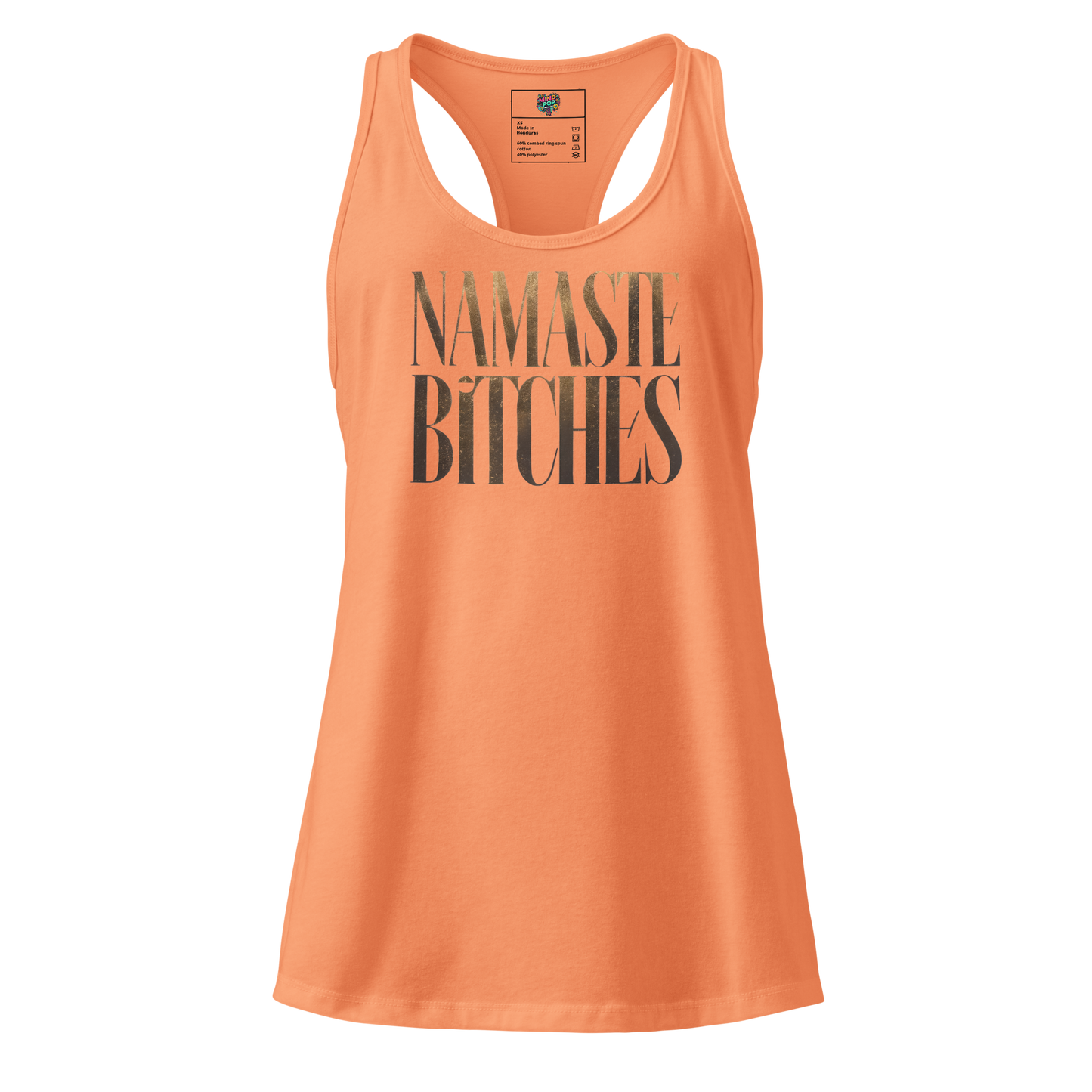 I am here for the Great Ass fitted racerback tank top