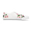 White Wedding Cherry Blossoms Women's Low Top