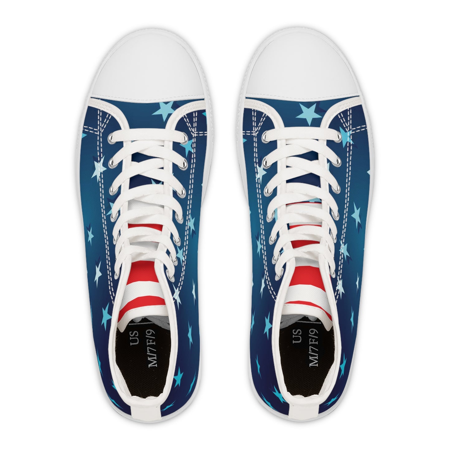 Patriotic Women High Tops