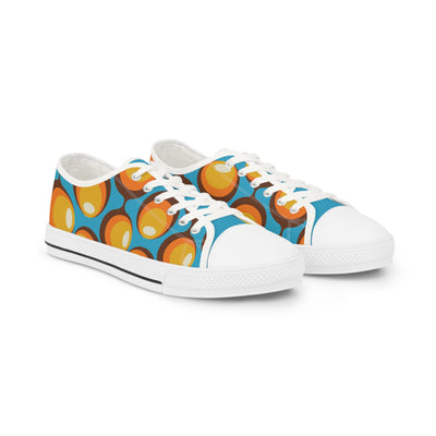 Orange Pop Men's Low Tops