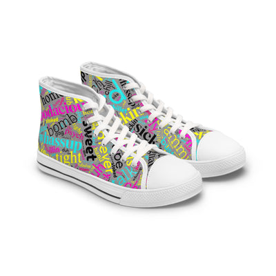 Word Up Womens High Tops
