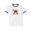 Vintage Black Cat Ringer T-Shirt