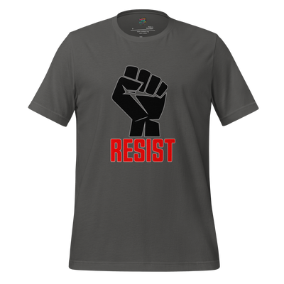 Raised fist graphic with bold rebellious typography — powerful protest design made for resistance and anti-establishment energy

