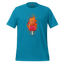 Graphic-only design of a popsicle on fire — chaotic summer meltdown shirt with sweet visuals and unspoken unhinged energy

