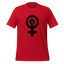 Bold feminist power symbol graphic — striking protest shirt for everyday resistance and unapologetic equality