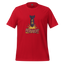 Bold feminist protest shirt featuring a cartoon-style atomic bomb labeled “F*ck” detonating over the word “Patriarchy” — graphic tee for full-volume resistance
