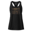 Fitted racerback tank top with gold “Namaste, Bitches” text — perfect for snarky yoga lovers and spiritual rebels with flair

