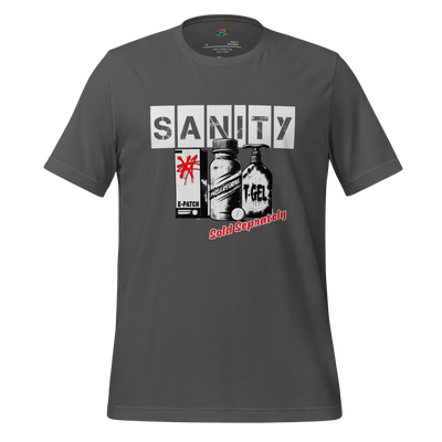 Vintage apothecary-style bottles labeled estrogen, progesterone, and testosterone with bold text — funny HRT shirt for hormone warriors with zero chill
