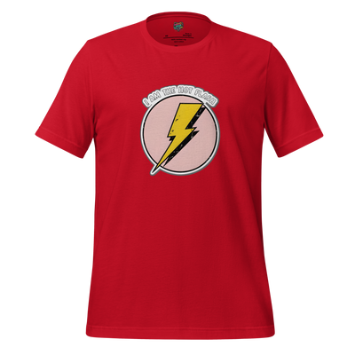 Bold text reading “I Am the Hot Flash” with fiery flair — empowering menopause shirt turning hormonal chaos into a midlife superpower
