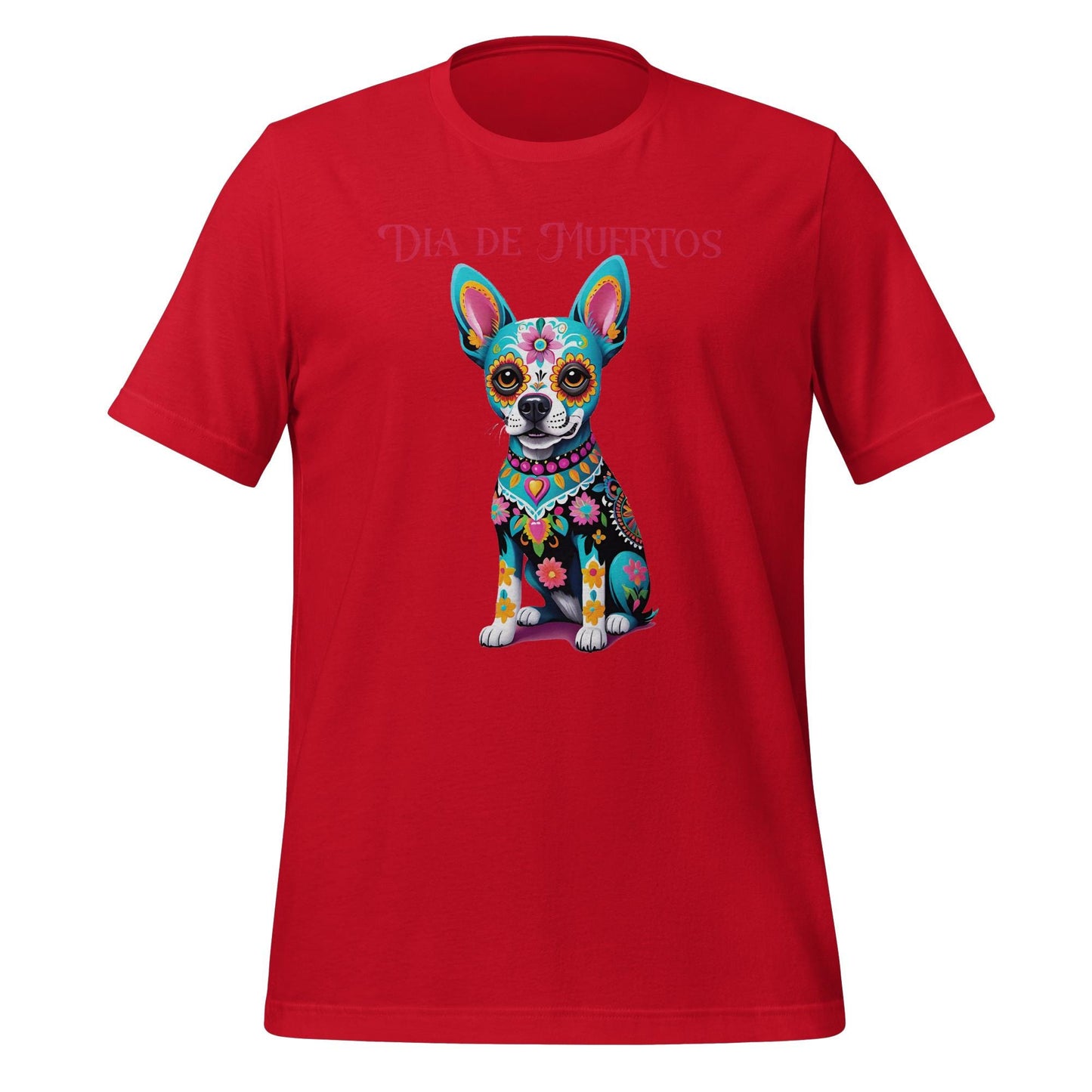 Dia de los Muertos Dog Shirt: Sugar Skull Graphic Tee
