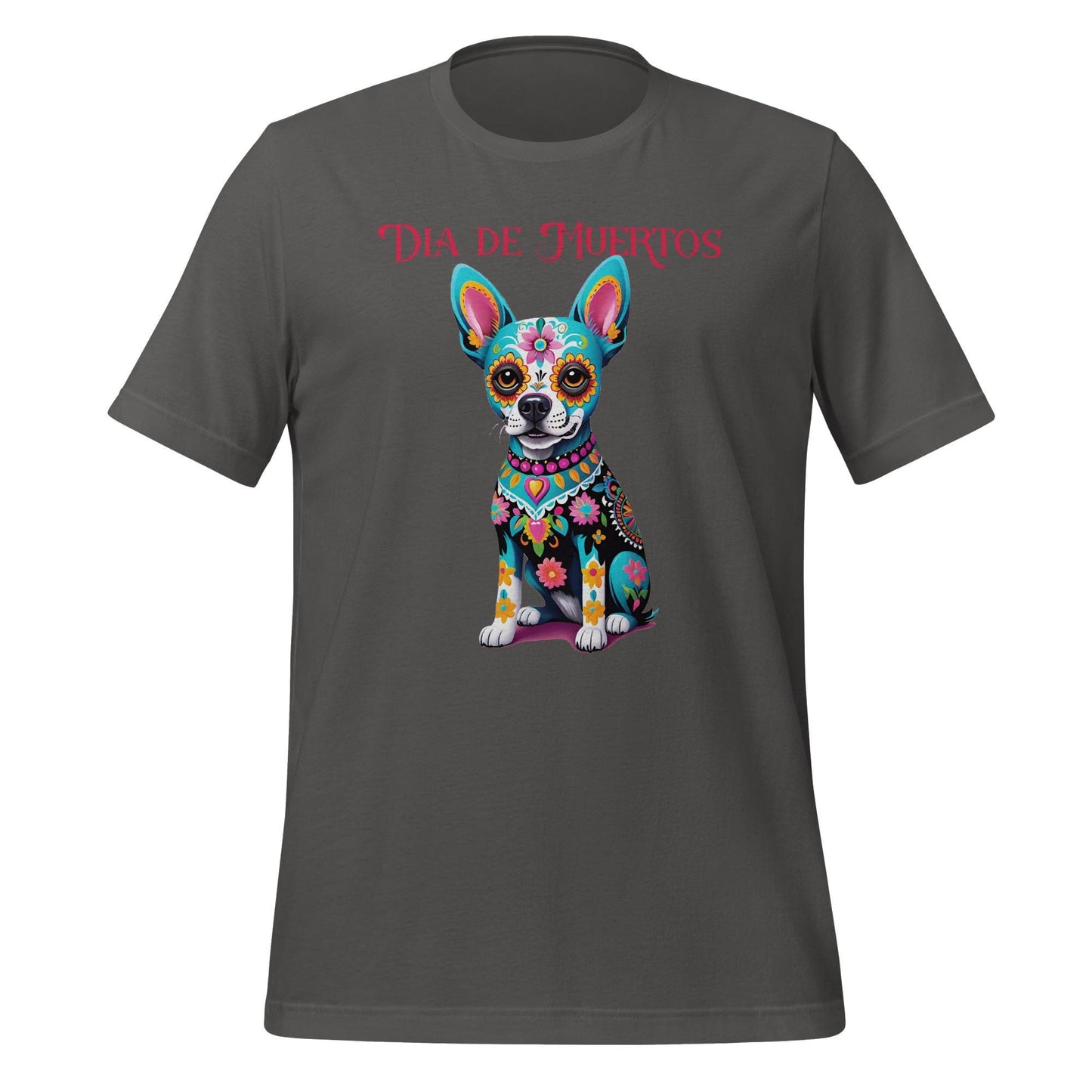 Dia de los Muertos Dog Shirt: Sugar Skull Graphic Tee