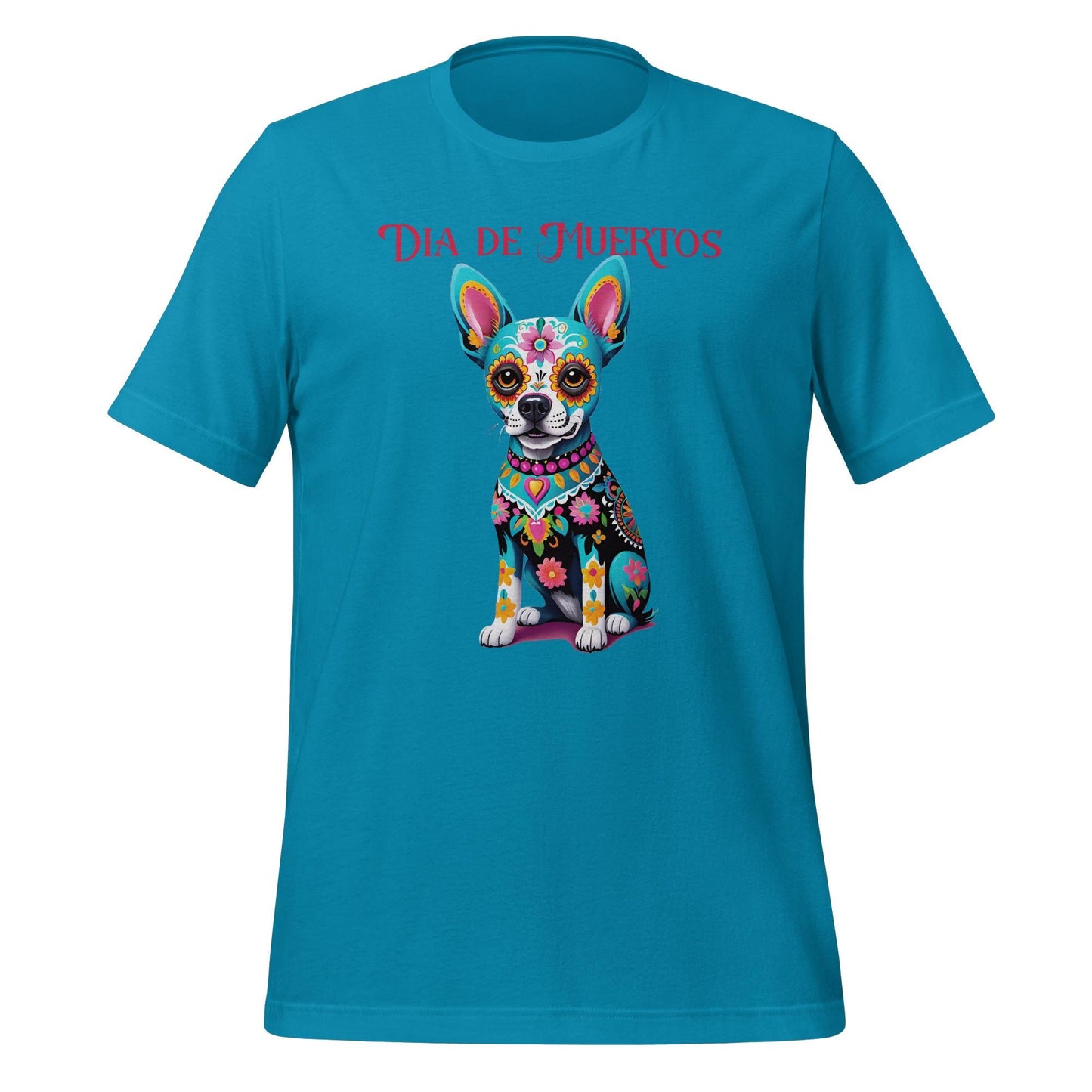 Dia de los Muertos Dog Shirt: Sugar Skull Graphic Tee