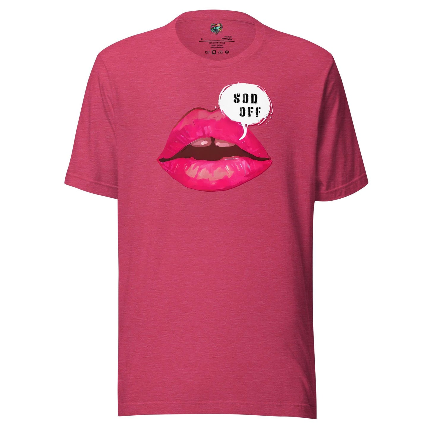 Sod Off Bold Lip Graphic Shirt